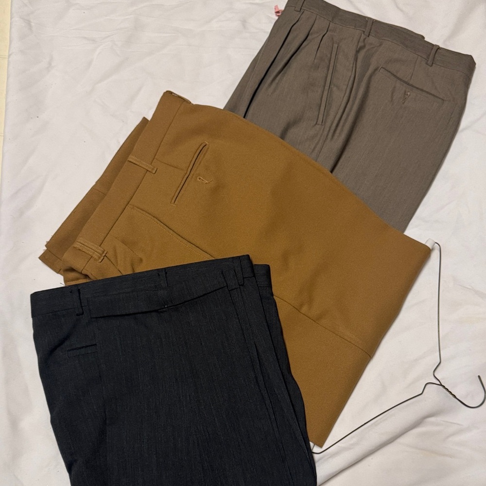 Men’s Stylish Trousers three in bundle size 34/30